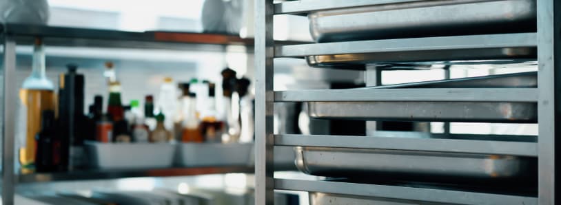 Pan rack