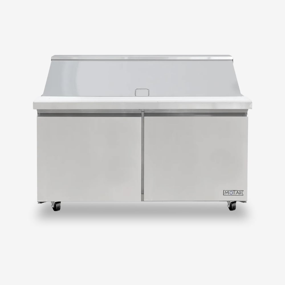 Refrigerated prep table