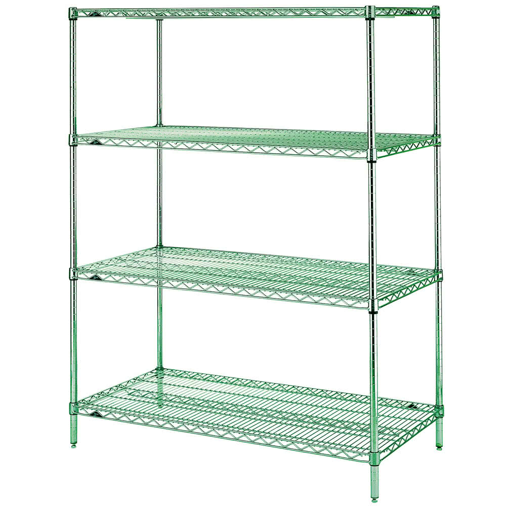 Wire shelving